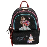 Modni ruksak Glamorous Walk crni 23,7 x 33 x 11 cm