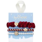 By Eloise London Set Candy Cane Sparkle elastika za lase | Shoptok.si