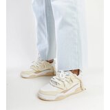 Gemre Beige sneakers with fabric inserts Melilot | Shoptok.si
