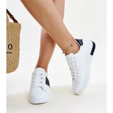 Gemre Black and white sneakers with rhinestones Giulia | Shoptok.si