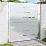  Vrtna vrata 100 x 100 cm od nehrđajućeg čelika