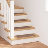  Podloge protiv klizanja za stepenice 15 pcs Smeđa 60 x 25 cm PP | Eponuda.ba