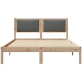  Konstrukcija postelje z vzglavjem Temno siva 150 x 200 cm, (5000101398) | Shoptok.si