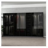 Hanah home Kale 6655 Ormar, 315x190x52cm, Crni | Eponuda.ba