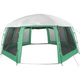  Šator za bazen s uklonjivim letvicama i mrežastim stjenkama Zelena 690 x 690 cm | shoptok.hr