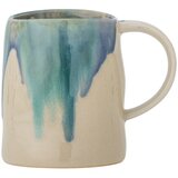 Bloomingville Modra/bež lončena skodelica 450 ml Yori – | Shoptok.si