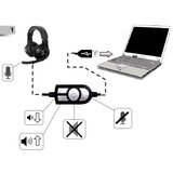 Gembird Gaming slušalke 5.1 GHS-U-5.1-01, (20444573) | Shoptok.si