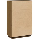  Visoka komoda boja meda 74 x 35 x 117 cm od masivne borovine | Eponuda.com