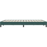  posteljni okvir brez vzmetnice temno zelena 160x220 cm žamet, (21829673) | Shoptok.si