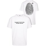 MT Upscale Fingerprint Oversize Tee white Cene