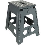  Neklizajući sklopivi tabure 39cm tamno sivi | shoptok.hr