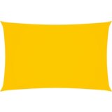 vidaXL Senčno jadro oksford blago pravokotno 4x7 m rumeno | Shoptok.si