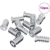  Vijak 12 pcs Srebrno M6 x 12 mm Željezo | Eponuda.ba