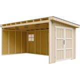 Timbela Vrtna hišica vrhunske kakovosti 11,47 m² - V231x248x530 cm - Brez tal in stranske stene - M940B, (5000117233) | Shoptok.si