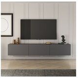 Hanah home TV komoda Zapad, 150x30x32 cm, Antracit cijene