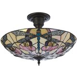 Endon 111892 - Plafonski luster Tiffany ASHTON 3xE27/10W/230V prečnik 45 cm | Eponuda.com