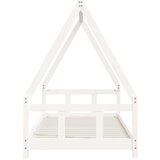  Za dječji krevet bijeli 90 x 200 cm od masivne borovine | shoptok.hr