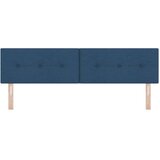  LED glava kreveta s LED trakama Plava 180 cm tkanina | shoptok.hr