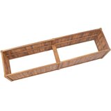  Vrtna posuda za sadnju 200 x 50 x 50 cm od masivne tikovine | shoptok.hr