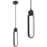 Toolight APP851-CP crna led viseća stropna svjetiljka | shoptok.hr