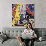  Slika - Henri Matisse – Harmony in Yellow 60x60 U prirodnom drvenom okviru | shoptok.hr