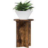  Stalak za biljke 2 pcs Dimljeni hrast Ø29 5 x 40 cm | shoptok.hr
