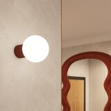 Sollux Oranžna stenska svetilka ø 12 cm Orbital – | Shoptok.si