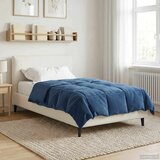 Puni Polna celoletna prevleka Temno modra 135 x 200 cm Mikrovlakna, (5000284564) | Shoptok.si