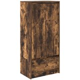 vidaXL Ormarić s ladicom dimljeni hrast 55,5x34x119,5 cm | shoptok.hr