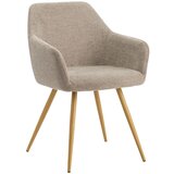 MID.YOU NASLANJAČ, kovina, tekstil bež | Shoptok.si