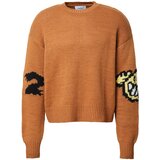 Smiles Pulover 'Yassin' pueblo / rumena / črna / bela | Shoptok.si
