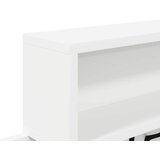 Vješalica za kapute na zidu s policom Bijelo 100 x 12 x 43,5 cm | shoptok.hr