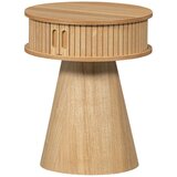 WOOOD Nočna omarica v borovem dekorju v naravni barvi Karri – | Shoptok.si