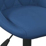  Barski stolci 2 kom plavi baršunasti | shoptok.hr