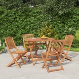  5-dijelni vrtni blagovaonski set od masivnog bagremovog drva | shoptok.hr