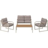 Mömax Lounge Garnitura Florenz 1, Svetlo Siva, 4-Delno | Shoptok.si