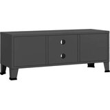 vidaXL Industrijski TV ormarić antracit 105 x 35 x 42 cm metalni | shoptok.hr