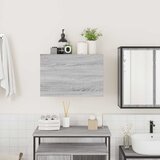  Kupaonski zidni ormarić sivi Sonoma 60x25x40 cm izrađeno drvo | Eponuda.com
