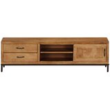 TV omarica iz trdnega mangovega lesa 140x30x40 cm, (20707613) | Shoptok.si