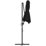 Suncobran Crna 372 x 198 x 243 cm Poliester i aluminij | Eponuda.ba