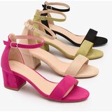 Resti Green women's low stiletto sandals Mesteri | shoptok.hr