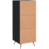  Komoda crna 34,5 x 34 x 90 cm od konstruiranog drva | shoptok.hr