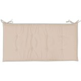  Jastuk za vrtnu klupu krem 100 x 50 x 3 cm od tkanine Oxford | shoptok.hr