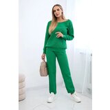 Kesi Set of sweaters Sweatshirt + Pants green | shoptok.hr