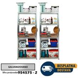  od 2 police 180x75x40cm 5x100kg | ePonuda.com
