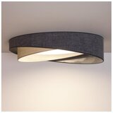  BRILAGI- LED plafonsko svetlo VELVET TWIST LED/24W/230V 4000K Ø 55 cm siva/kr. Cene