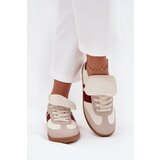 Boto Low Women Sneakers With Folded Tongue Burgundy Ardira | Shoptok.si