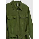 Marisse Women's Dress L-Su-4309 Khaki | Shoptok.si