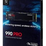 Samsung SSD 990 PRO 4TBNVMe M.2,PCIe Gen 4.0 x47450MB/s read,6900MB/s write Cijene