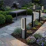  LED spoljašnja svetiljka MODO LED/8W/230V 4000K IP54 50 cm crna | Eponuda.com
